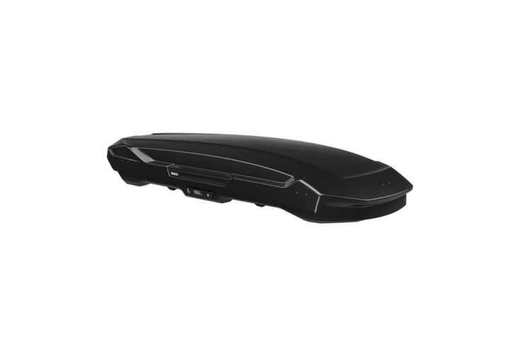 Thule Motion 3 XL Low black aerodynamic roof cargo box for extra vehicle storage capacity
