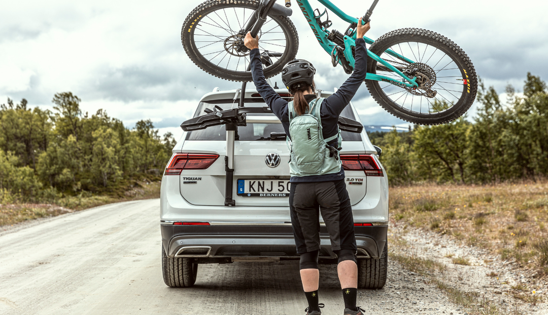 Is it illegal for your hitch mounted bike rack to cover your license plate?