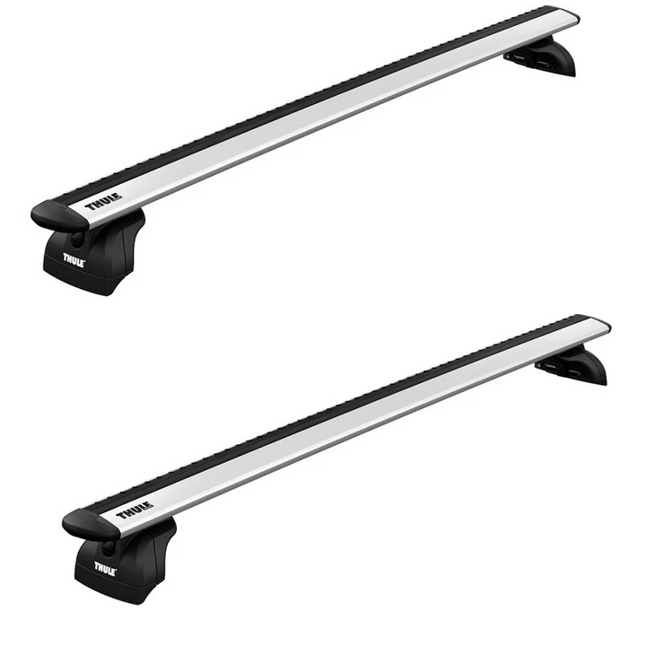 Thule Adjustable Wingbar Package for Metal Roof Vehicles